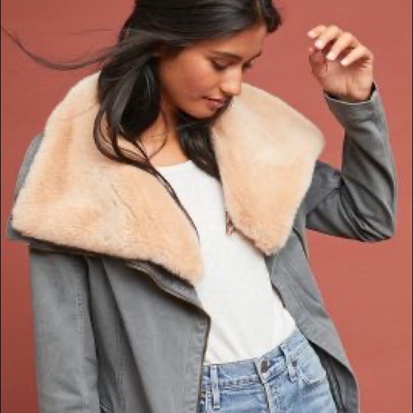 Anthropologie Jackets & Blazers - Marrakech Faux Fur Aviator Jacket (Anthropologie)